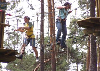 Ferienwohnungen Enderndorf Brombachsee Hochseilgarten